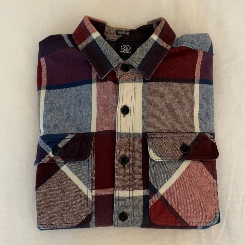 Volcom men’s heavyweight flannel